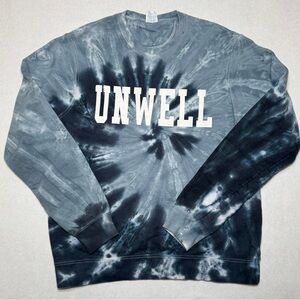 Call Her Daddy Unwell Womens Tie Dye Crew Neck Sweatshirt Sz Med Barstool Sports